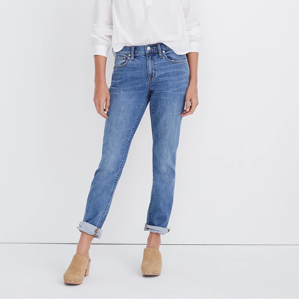 Madewell High-Rise Slim Boyjean